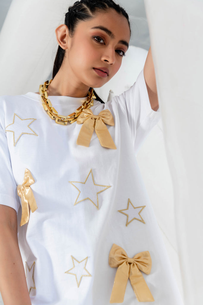 Golden Wings Adult Dress (White) Sanctioned By You Golden Wings Adult Dress (White) Sanctioned By You